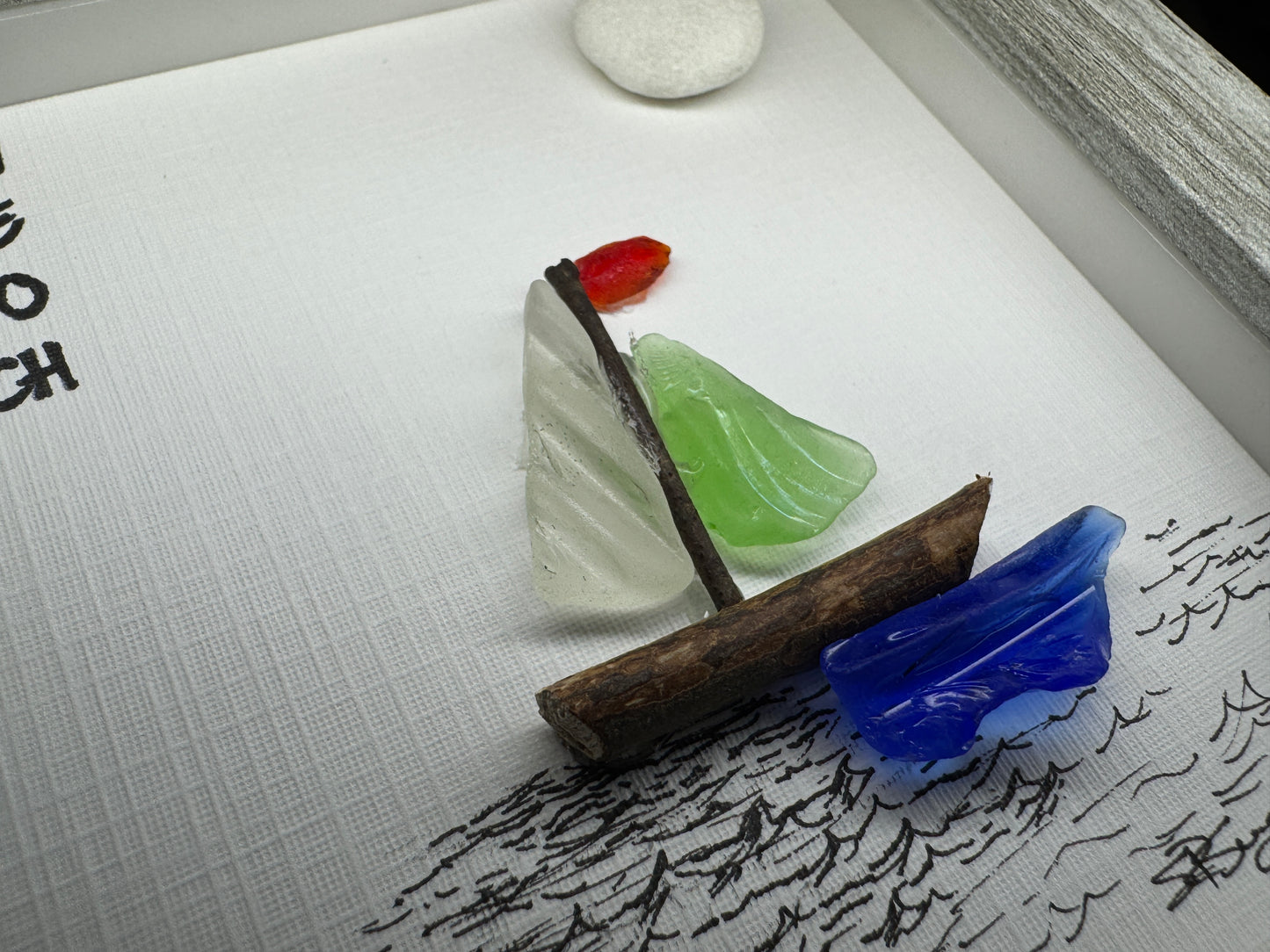 Sea Glass Voyage 4"x6"