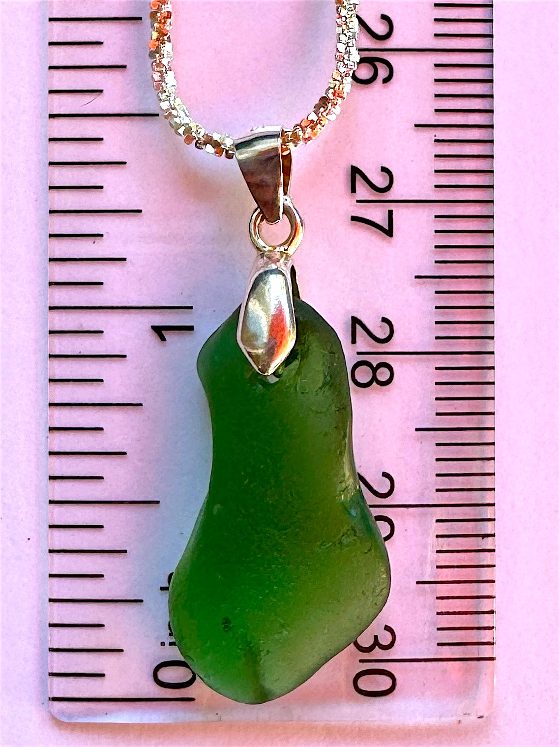18” Jade Timekeeper .925 SS