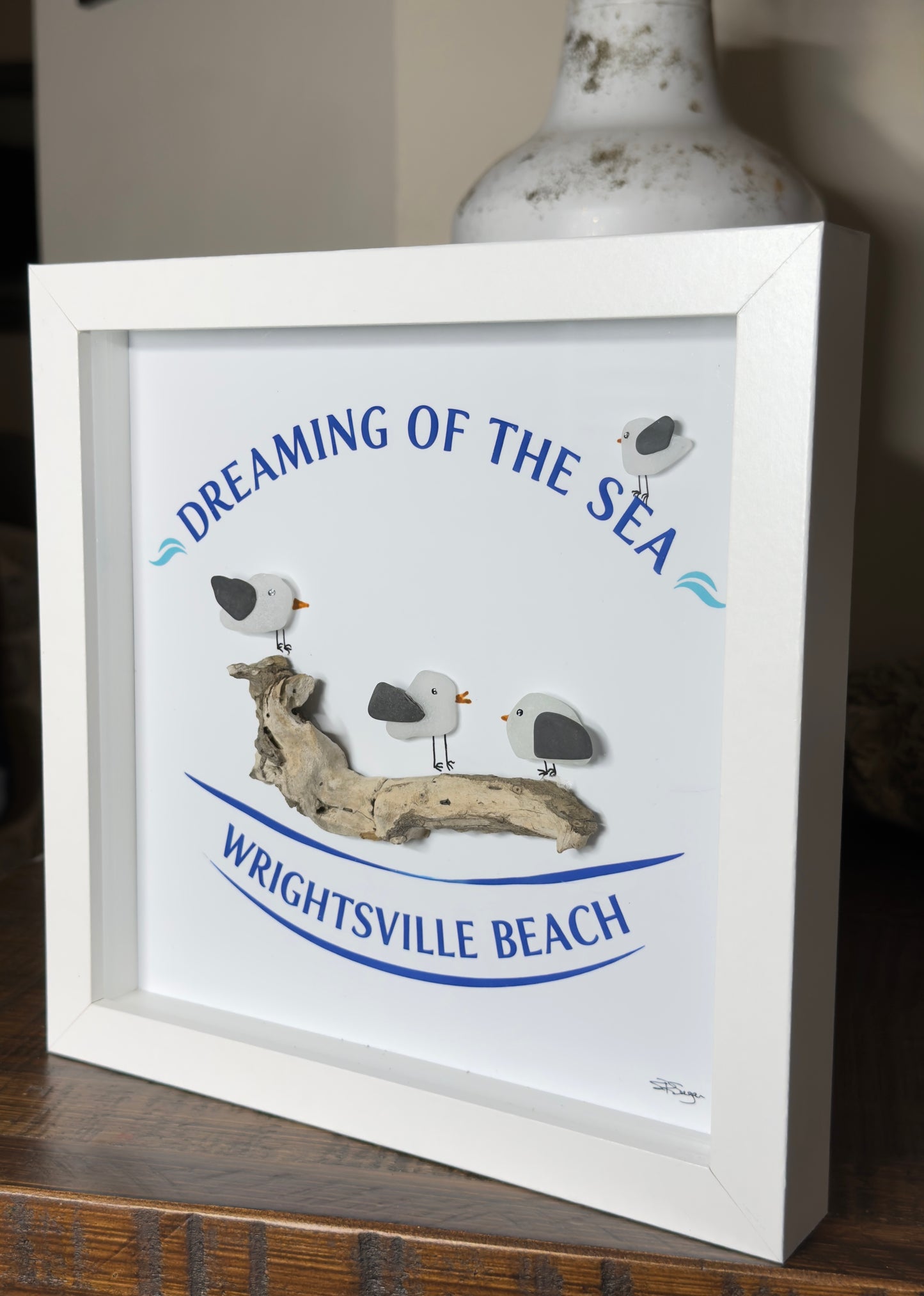 Dreaming of the Sea-Wrightsville Beach 8x8