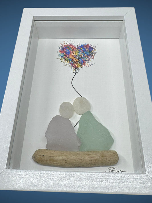 The Hearts Shore  6x8