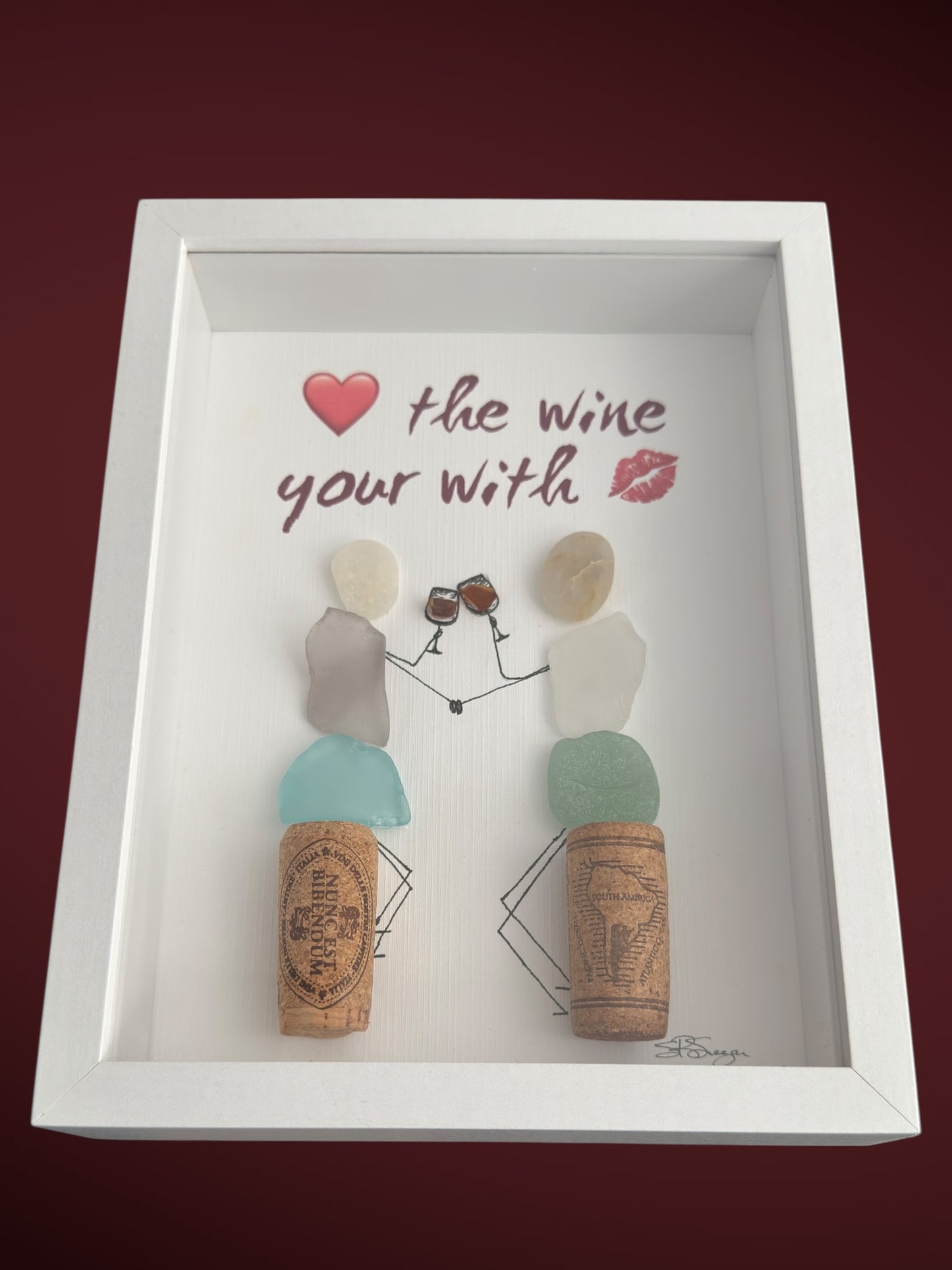 Love the wine your with  7x9