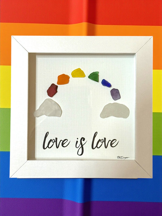 Rainbow Sky 5”x5”
