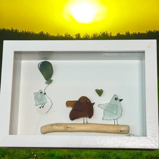 Baby Birds First Flight  5"x7"