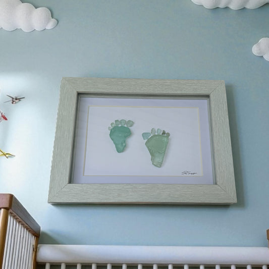 Baby's First Footprints  6"x8"