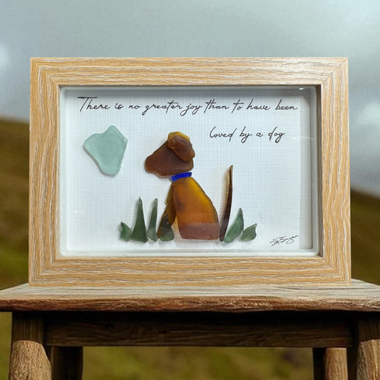 Loved by a Pup  5"x7"